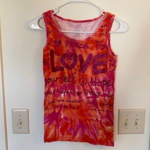 Justice Tie-Dye Tank